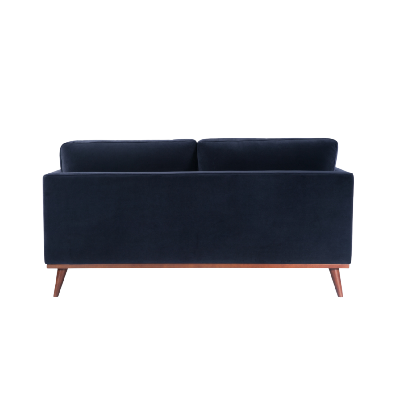 Mickey 2 seat Sofa in Midnight Blue Velvet