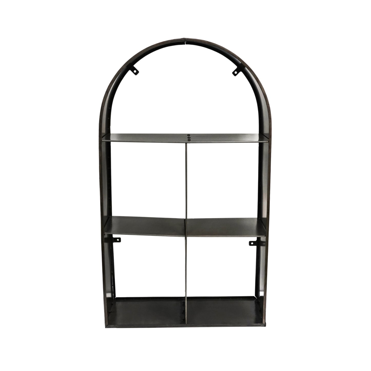 Archway Sculptural Log Storage Natural Black H125cm W73cm