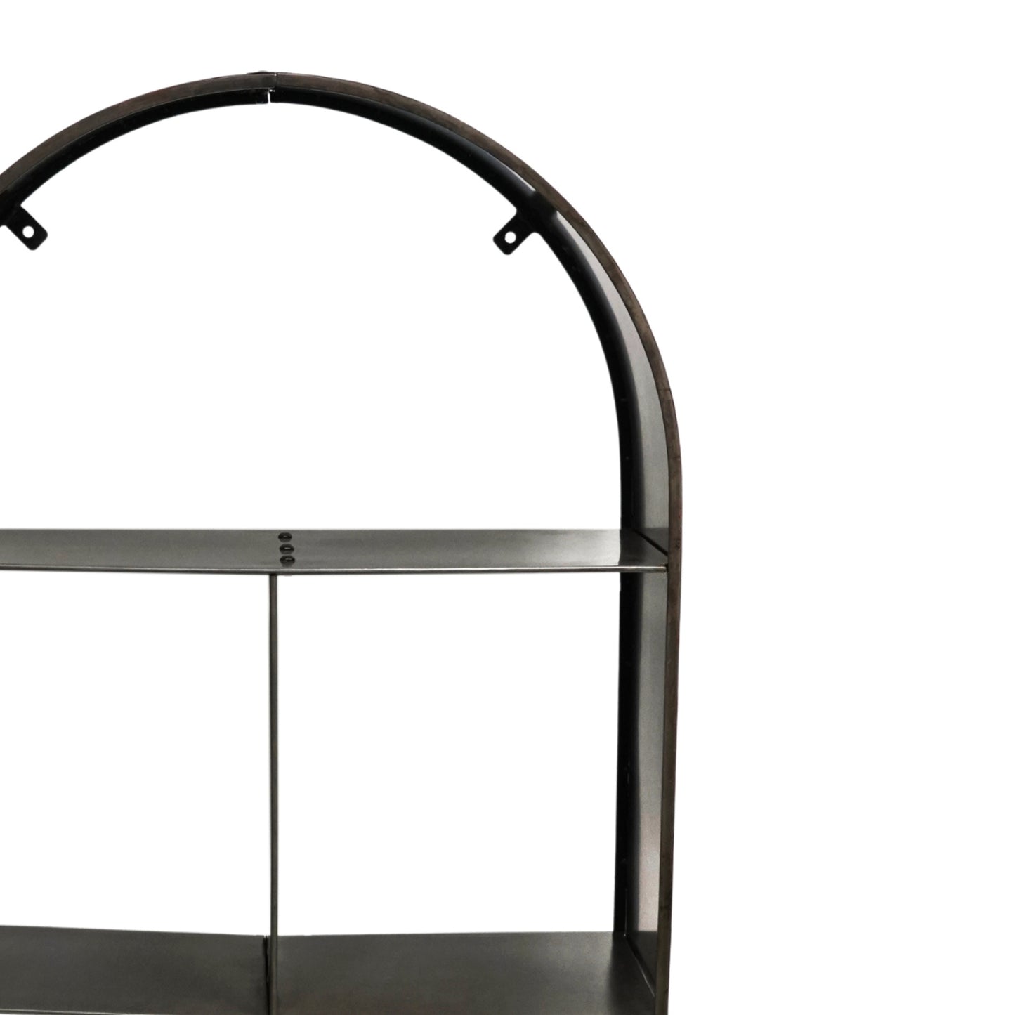 Archway Sculptural Log Storage Natural Black H125cm W73cm