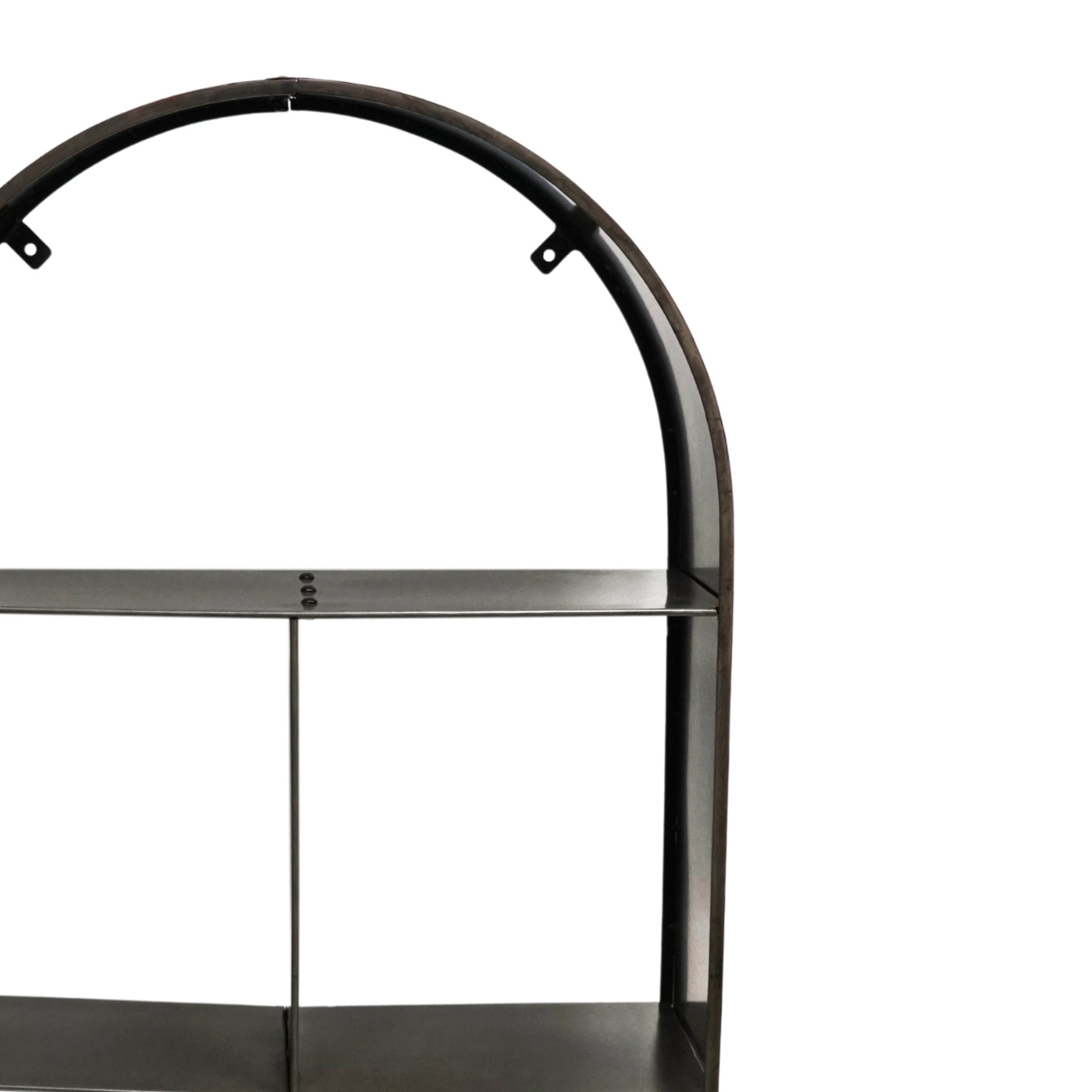 Archway Sculptural Log Storage Natural Black H125cm W73cm