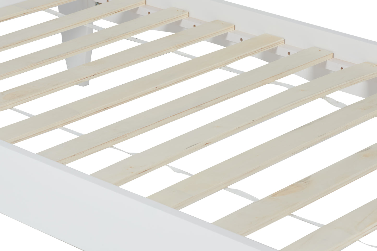 Belford White Bed Frame - Timeless Design with Superior Comfort - 3 Size Options