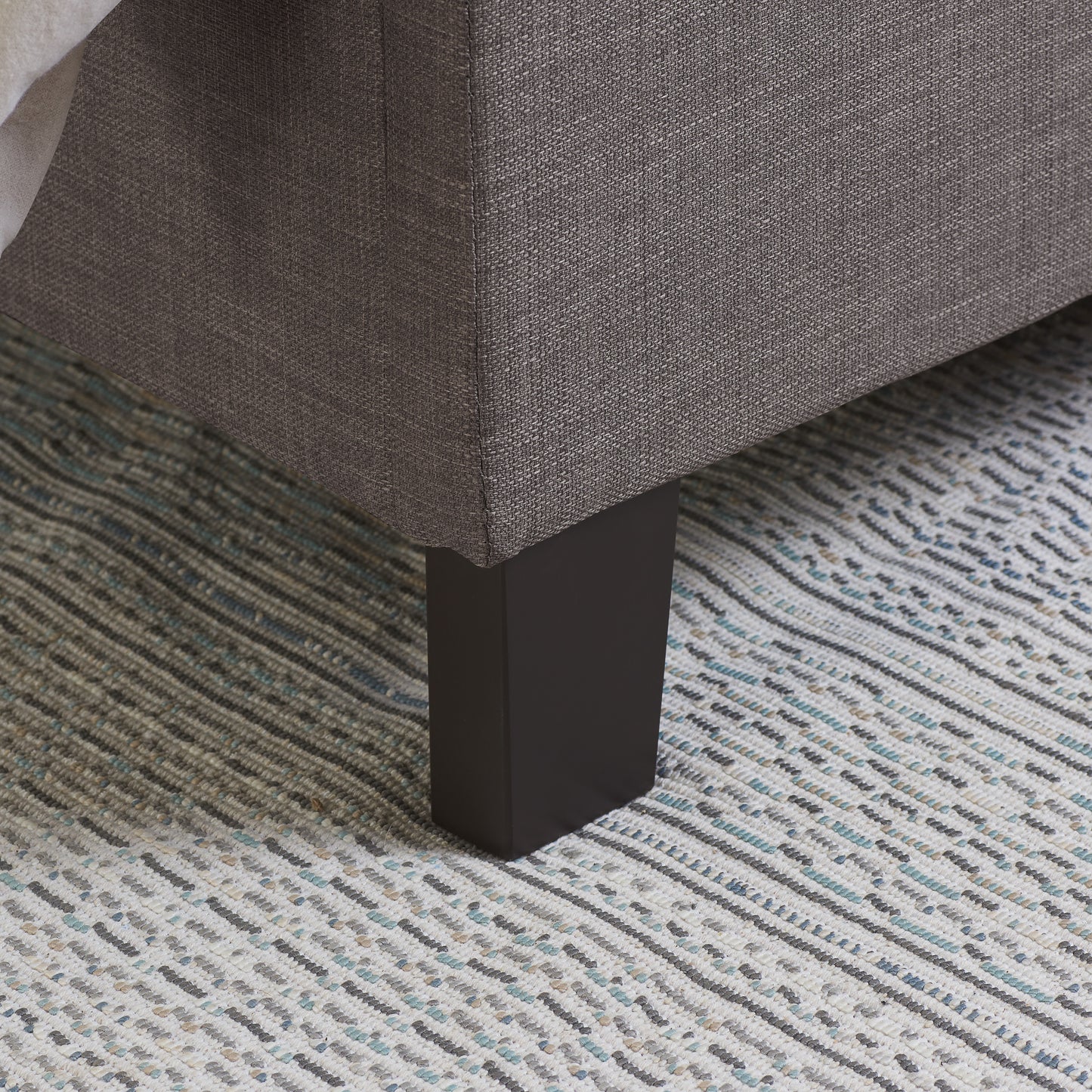 Berlin Fabric Single Bed - The Ultimate Bedroom Centrepiece - 3 Colour Options