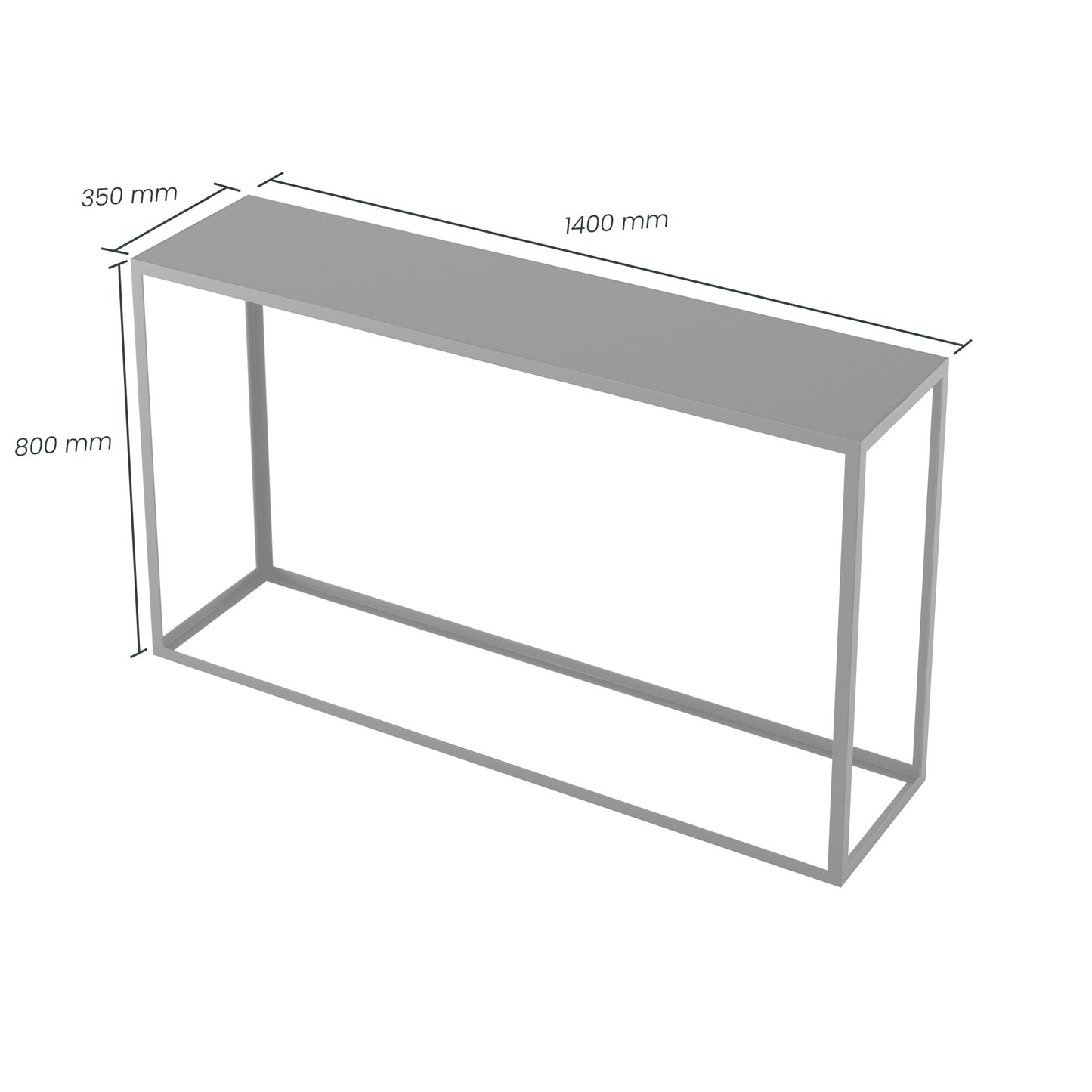 Grafton Console Table in Black