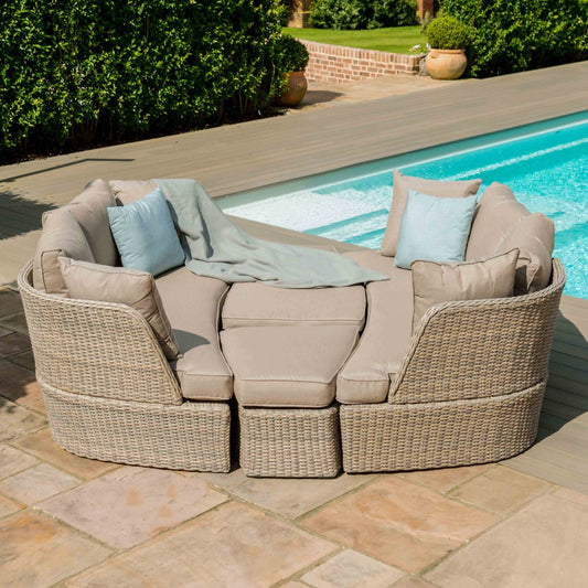 Cotswold Daybed in Grey/Taupe