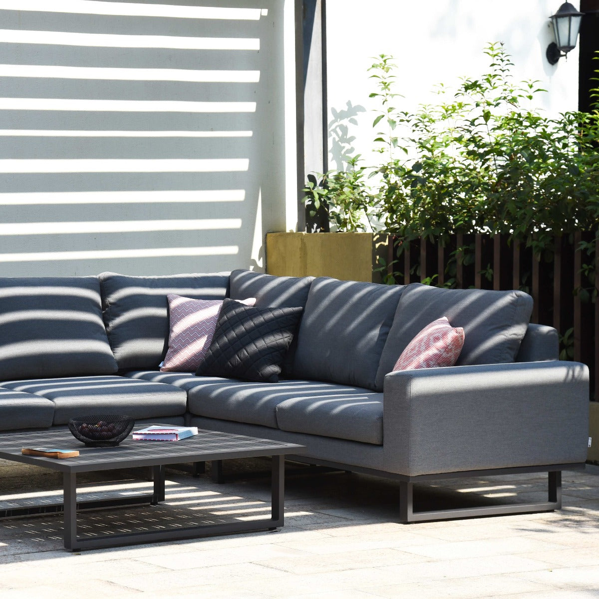 Ethos Corner Sofa Group in Flanelle
