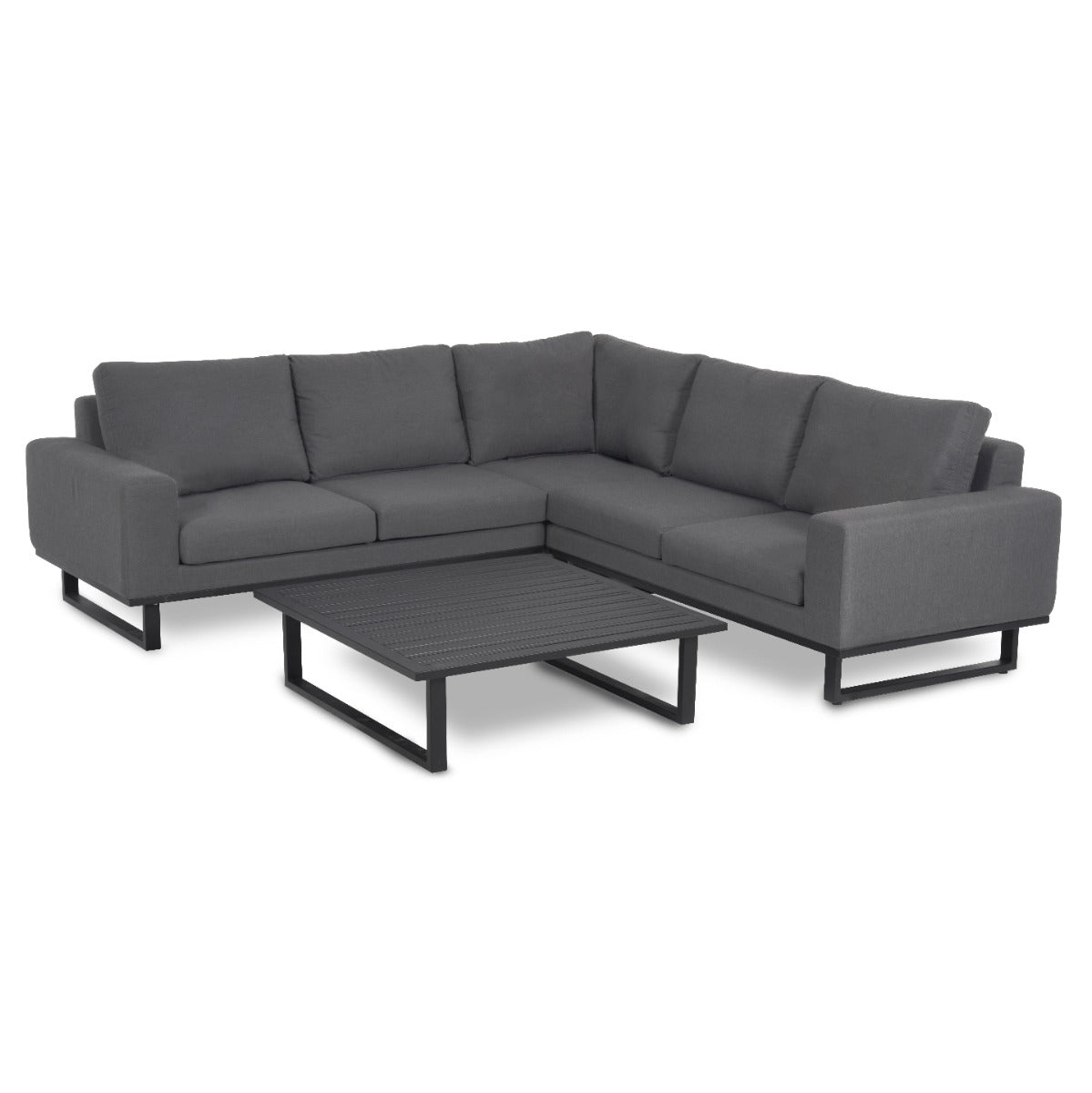 Ethos Corner Sofa Group in Flanelle
