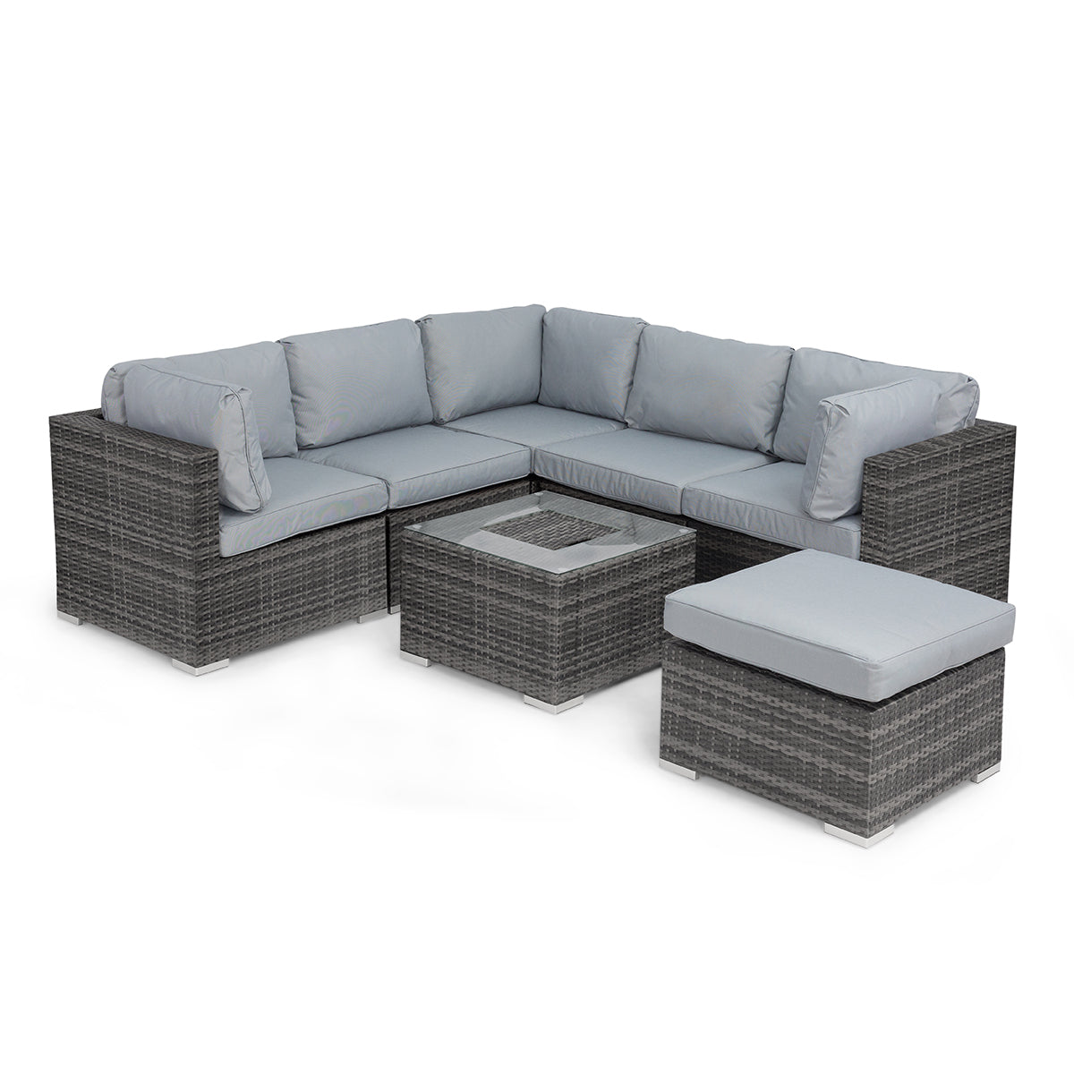 London Corner Group with Ice Bucket in Grey