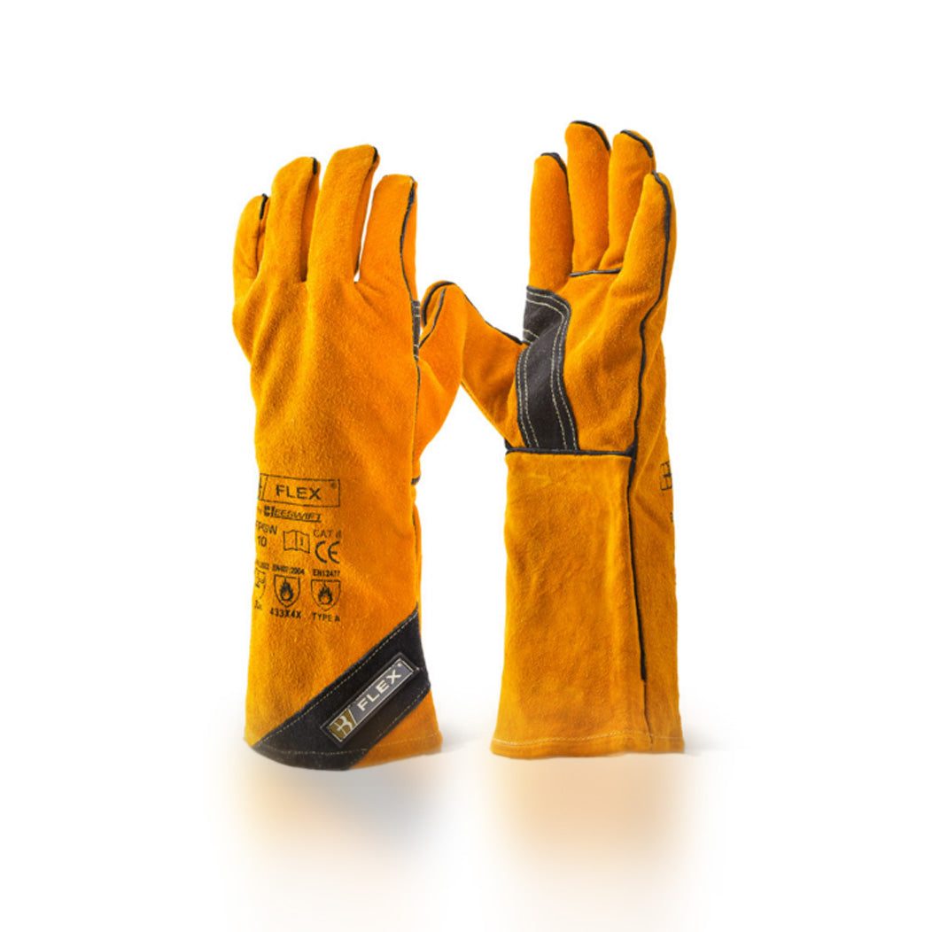 Heat-Resistant Gauntlet Gloves: Essential Protection for Wood-Fired Cooking
