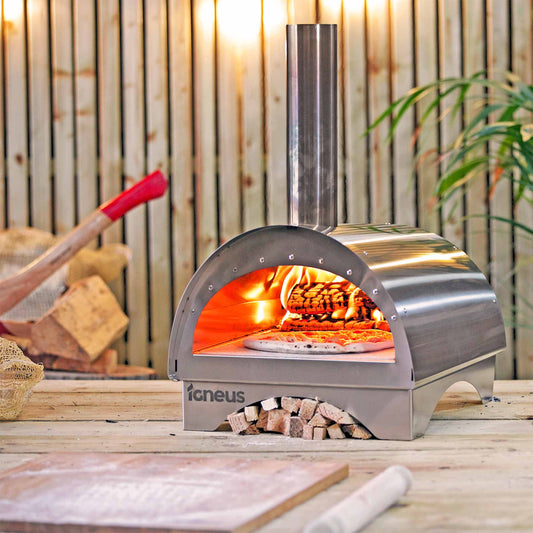 Igneus Minimo Portable Wood Fired Pizza Oven: Compact, Versatile, and Fast