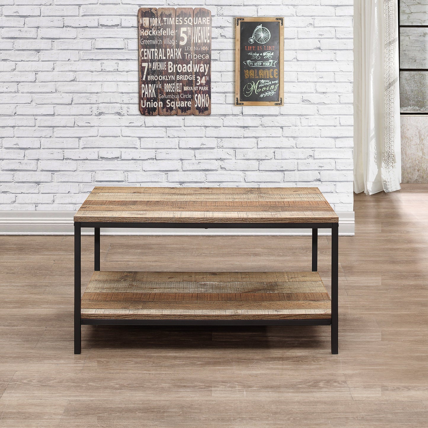 Urban Coffee Table - Rustic Finish