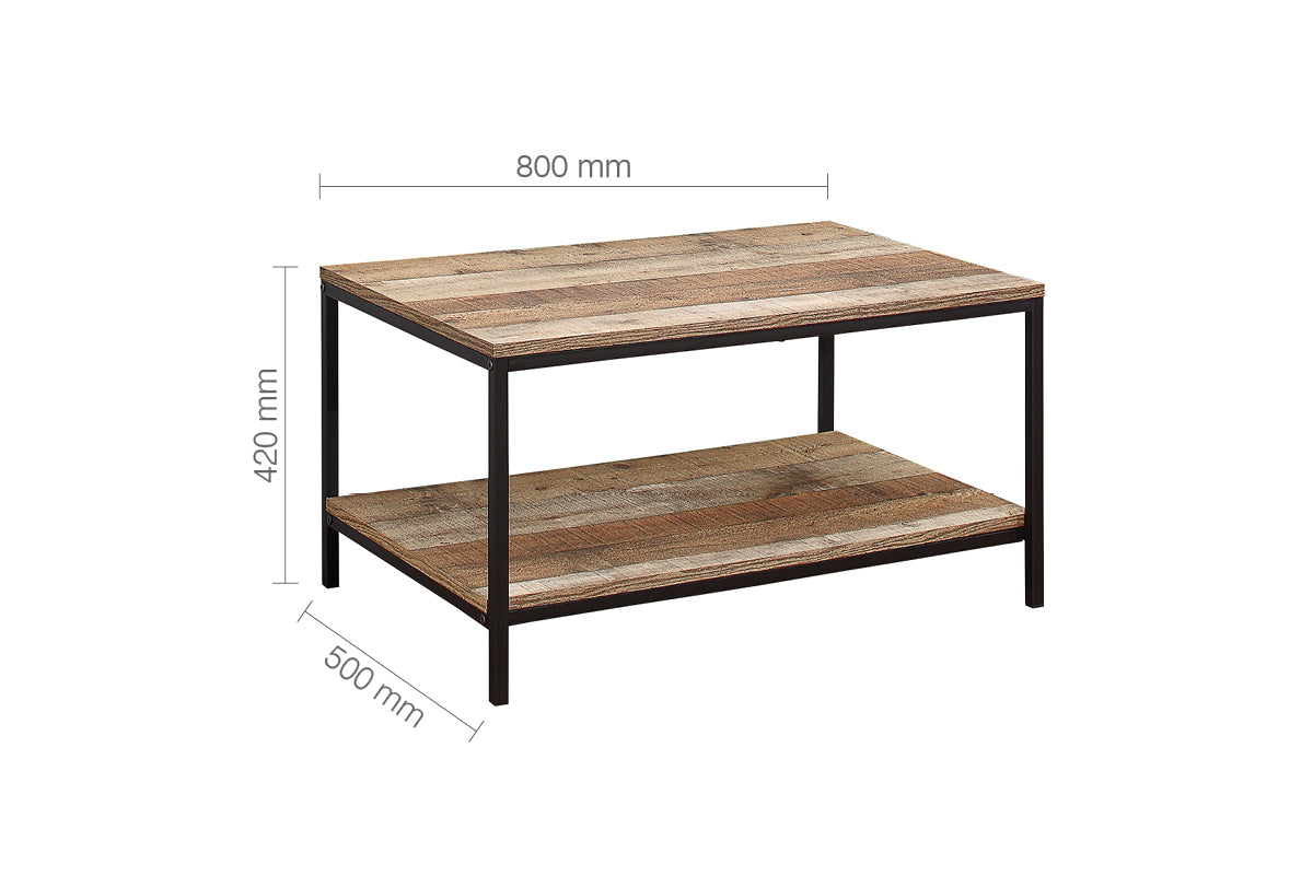 Urban Coffee Table - Rustic Finish